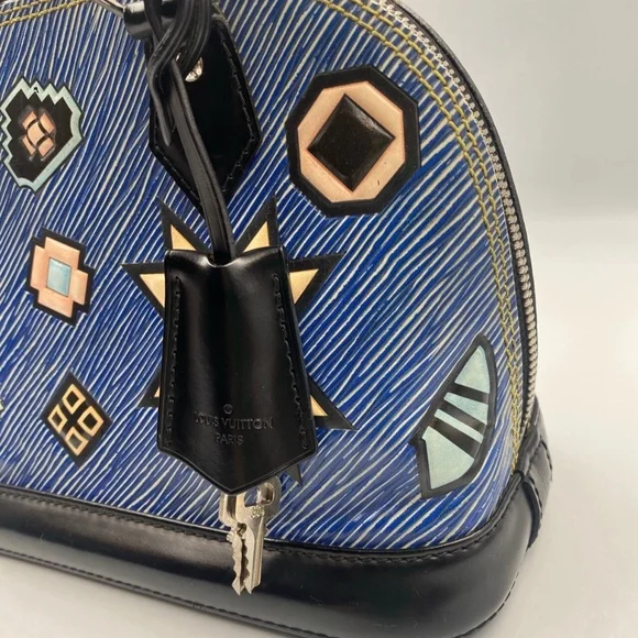 Limited Edition πLOUIS VUITTON EPI Azteque Alma BB bag -π Full inclusion-EUC- - Picture 6 of 16